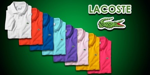 мужские и женские поло Lacoste